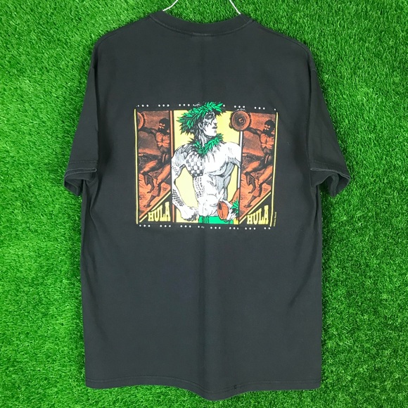 Hanes Other - Vintage Alii Graphic Hula Cultural Hawaii Shirt
